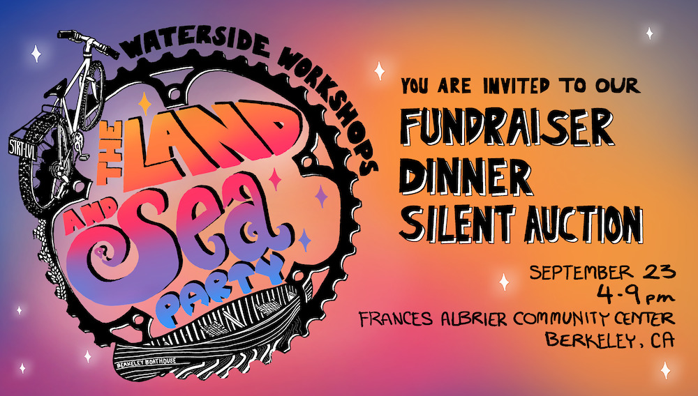 "YOU ARE INVITED TO OUR FUNDRAISER DINNER SILENT AUCTION SEPTEMBER 23 4-9 pm FRANCES ALBRIER COMMUNITY CENTER BERKELEY, CA"