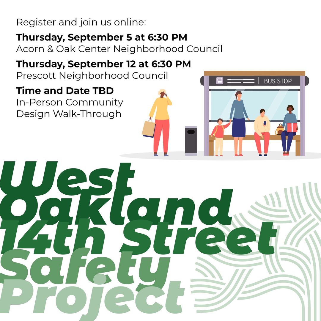 West Oakland 14th St Project, Virtual Community Meetings