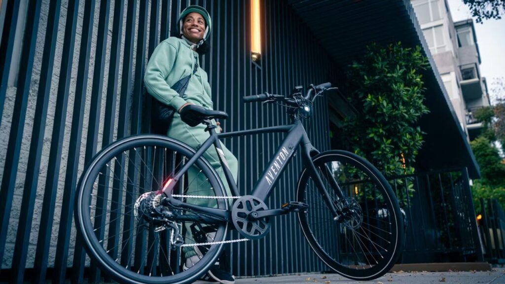 This is Aventon's Soltera 2.5 E-bike (Class 2)