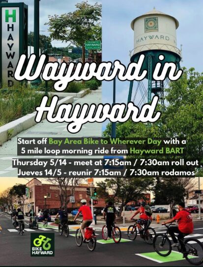 Wayward In Hayward Elected Officials Ride flyer