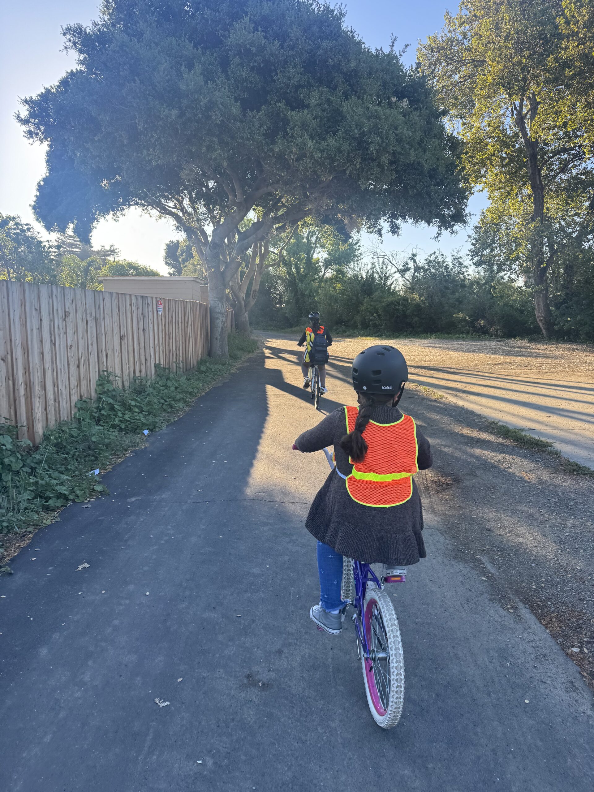 kid on bike