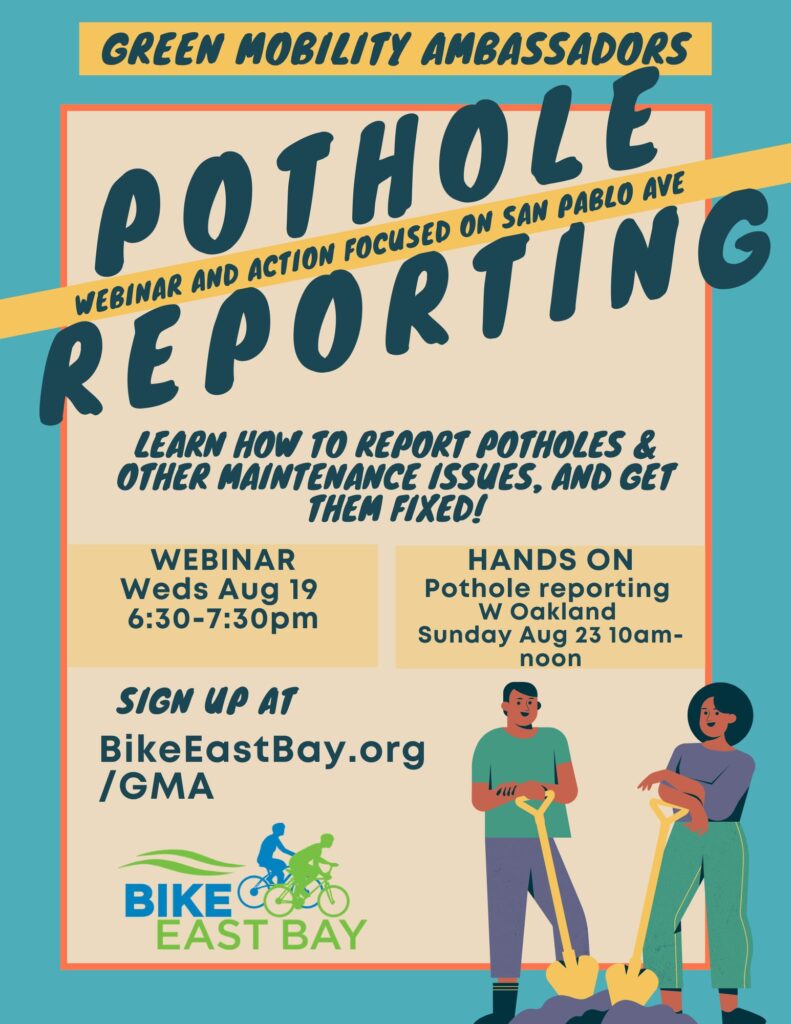 Pothole Reporting Webinar and Action